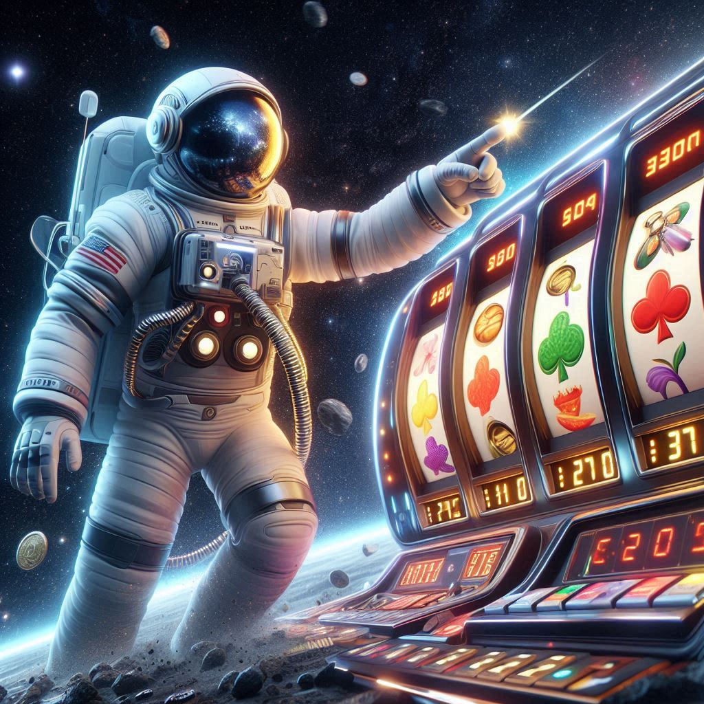 cara main slot spaceman