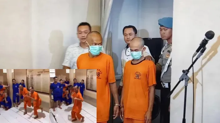 Para Tahanan Ikut Terpukau
